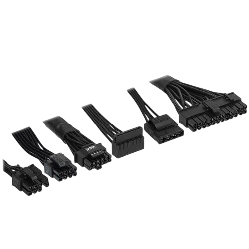 Блок питания Montech 1000W TITAN GOLD Black (TIS0125) 16 Pin (PCIe 5.0 Connector Cable Details)