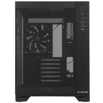 Компьютерный корпус Chieftec VISIO AIR TG Black (GM-30B-M-OP)