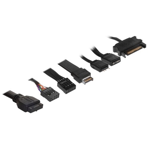 Компьютерный корпус Chieftec VISIO AIR TG Black (GM-30B-M-OP)
