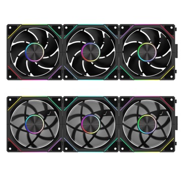 Комплект вентиляторов для корпуса PentaWave PF-U12BS ARGB Black (PF-U12BS PWM 3in1)