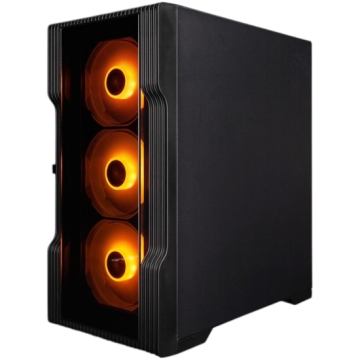 Компьютерный корпус 1STPLAYER TRILOBITE T3-G ARGB Black (T3-G-BK-4F7)