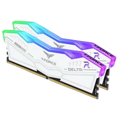 Оперативная память 32 Gb 7200 MHz Team Group T-FORCE DELTA RGB White (FF4D532G7200HC34ADC01)