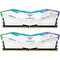Оперативная память 32 Gb 7200 MHz Team Group T-FORCE DELTA RGB White (FF4D532G7200HC34ADC01)