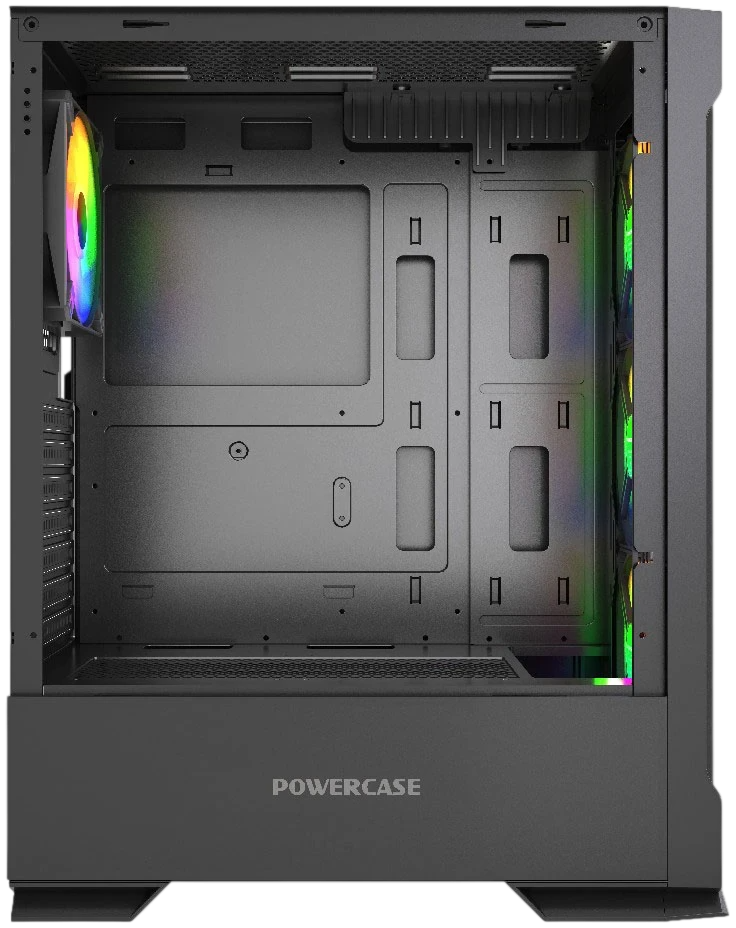 Компьютерный корпус Powercase Mistral AZ4B ARGB TG Black (CMAZB-A4)
