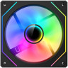 Вентилятор для корпуса Deepcool CG530 FAN BK ARGB Black Bulk