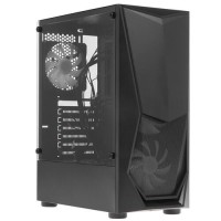 Компьютерный корпус 1STPLAYER DK-3 TG Black (DK-3-BK-3G6)