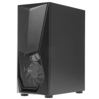 Компьютерный корпус 1STPLAYER DK-3 TG Black (DK-3-BK-3G6)