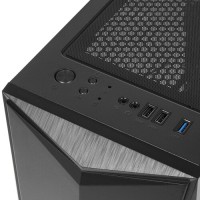 Компьютерный корпус 1STPLAYER DK-3 TG Black (DK-3-BK-3G6)