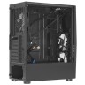 Компьютерный корпус 1STPLAYER DK-3 TG Black (DK-3-BK-3G6)