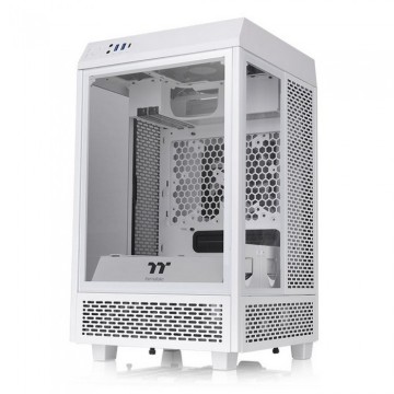 Компьютерный корпус Thermaltake The Tower 100 TG Snow White CA-1R3-00S6WN-00