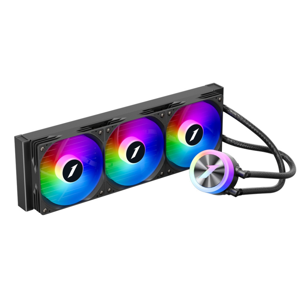 Система жидкостного охлаждения для процессора 1STPLAYER TS1 360 ARGB Black (TS1-360-BK)