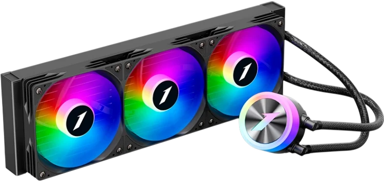 Система жидкостного охлаждения для процессора 1STPLAYER TS1 360 ARGB Black (TS1-360-BK)
