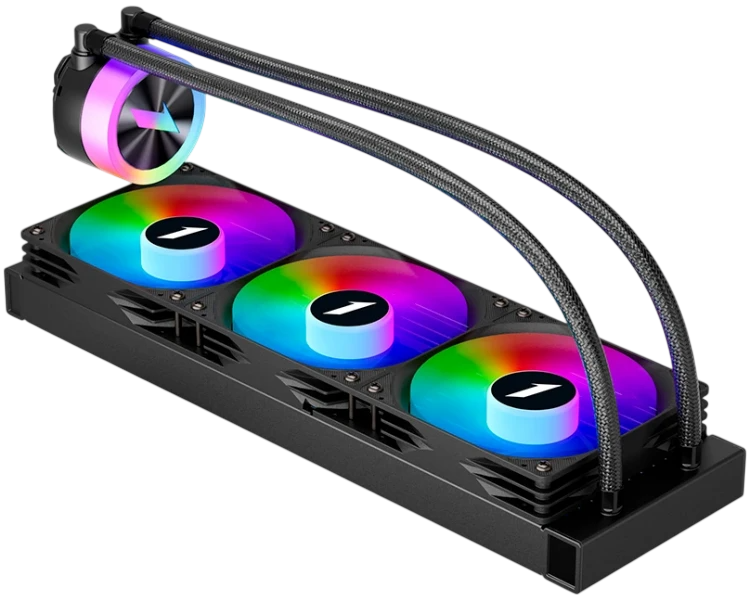 Система жидкостного охлаждения для процессора 1STPLAYER TS1 360 ARGB Black (TS1-360-BK)