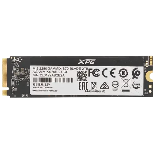 Твердотельный накопитель ADATA XPG 2000 Gb (AGAMMIXS70B-2T-CS)