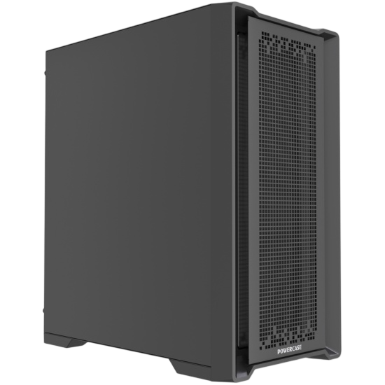 Компьютерный корпус Powercase ByteFlow Micro CP Black (CAMBCP-F0)