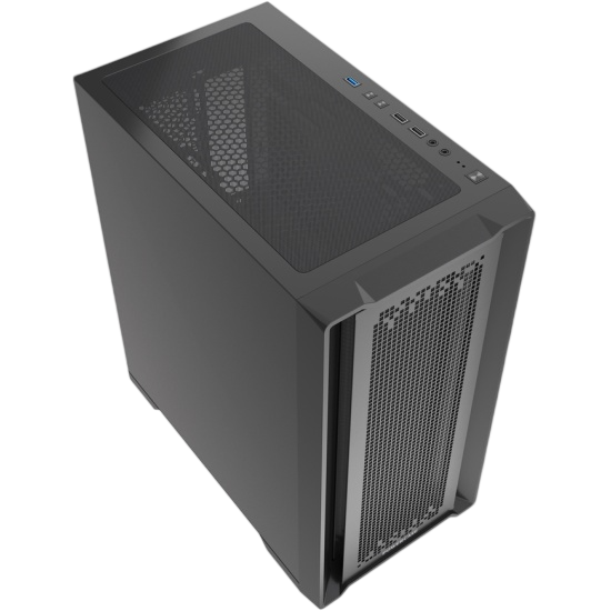 Компьютерный корпус Powercase ByteFlow Micro CP Black (CAMBCP-F0)