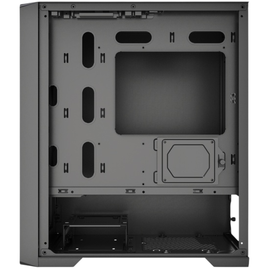 Компьютерный корпус Powercase ByteFlow Micro CP Black (CAMBCP-F0)