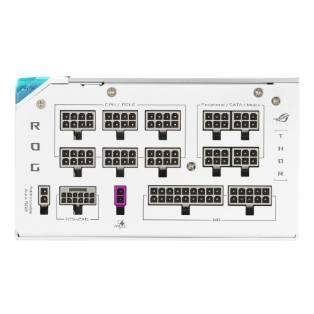 Блок питания ASUS 1200W ROG-THOR-1200P3-WHITE-GAMING (90YE00V5-B0NA00) 16 Pin (PCIe 5.0 Connector Cable Details)