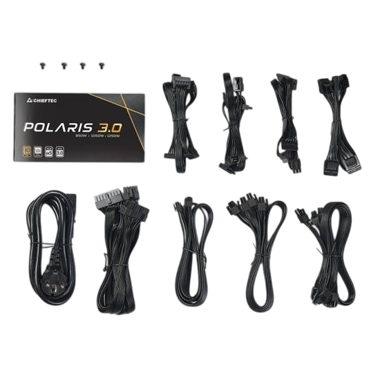 Блок питания Chieftec 1050W POLARIS 3.0 (PPS-1050FC-A3) (PCIe 5.0 Connector Cable Details)