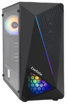 Компьютерный корпус ExeGate EVO-8225 RGB Black (EX292858RUS)