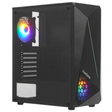 Компьютерный корпус ExeGate EVO-8225 RGB Black (EX292858RUS)