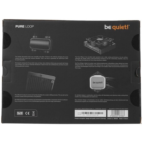 Жидкостная система охлаждения Be Quiet! PURE LOOP 120mm BW005