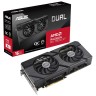 Видеокарта ASUS (DUAL-RX7800XT-O16G) Radeon RX 7800 XT 16GB D6 90YV0JJ1-M0NA00