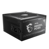 Блок питания MSI 850W MAG A850GL (306-7ZP8A11-CE0) 16 Pin (PCIe 5.0 Connector Cable Details)