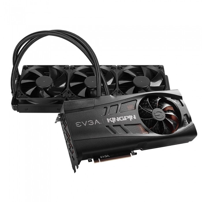 Видеокарта EVGA (24G-P5-3998-KR) GeForce RTX 3090 24GB KPE K|NGP|N HYBRID GAMING