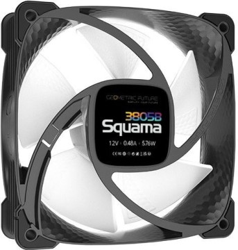 Вентилятор для корпуса Geometric Future Squama 3805B 5V ARGB Black (1F3805B112000) (GF_SQM-3805B-SP)