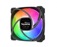 Вентилятор для корпуса Geometric Future Squama 3805B 5V ARGB Black (1F3805B112000) (GF_SQM-3805B-SP)