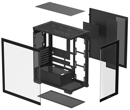 Компьютерный корпус Deepcool CG580 Black (R-CG580-BKNDA0-G-1)