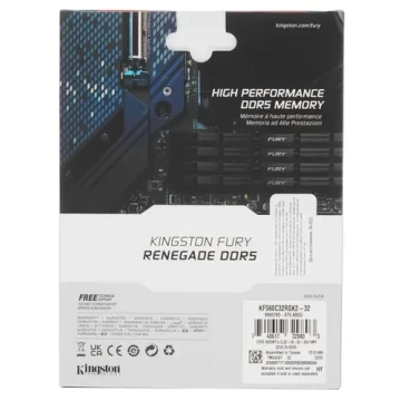 Оперативная память 32 Gb 6000 MHz Kingston FURY Renegade Black (KF560C32RSK2-32)