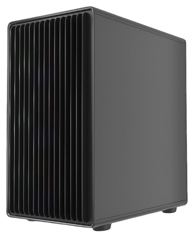 Компьютерный корпус Powercase Mistral Micro C4B ARGB Black (CMMCB-A4)