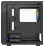 Компьютерный корпус Powercase Mistral Micro C4B ARGB Black (CMMCB-A4)