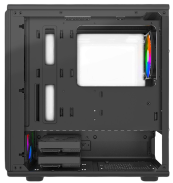 Компьютерный корпус Powercase Mistral Micro C4B ARGB Black (CMMCB-A4)