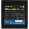 Блок питания Montech 1200W TITAN GOLD Black (TIS0126) 16 Pin (PCIe 5.0 Connector Cable Details)