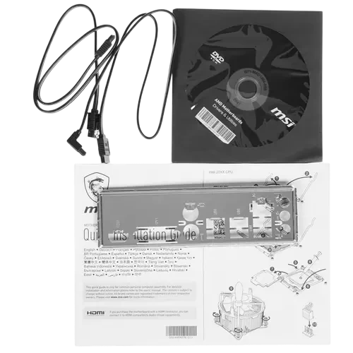 Материнская плата MSI B550M-A PRO