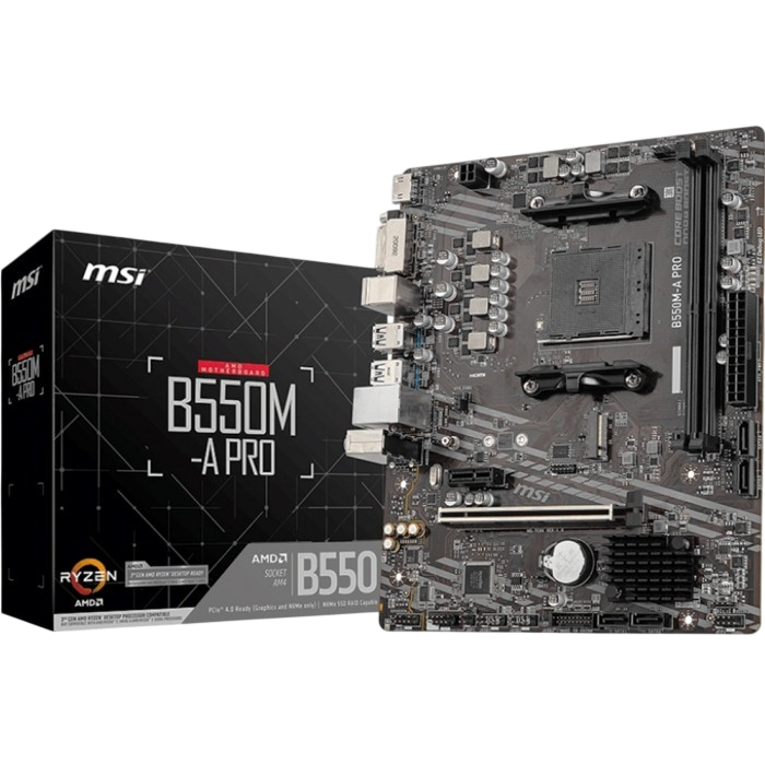 Материнская плата MSI B550M-A PRO