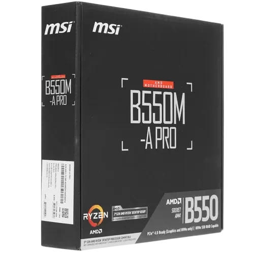 Материнская плата MSI B550M-A PRO