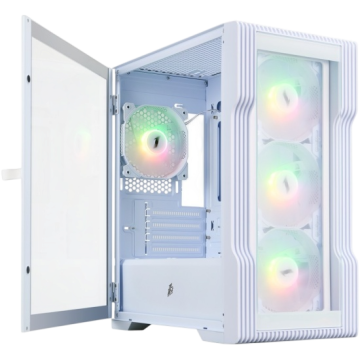 Компьютерный корпус 1STPLAYER TRILOBITE T3-G ARGB White (T3-G-WH-4F7-W)