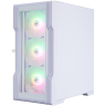 Компьютерный корпус 1STPLAYER TRILOBITE T3-G ARGB White (T3-G-WH-4F7-W)
