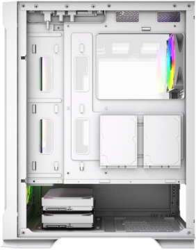 Компьютерный корпус Powercase Mistral AZ4W ARGB TG White (CMAZW-A4)