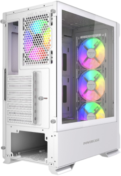 Компьютерный корпус Powercase Mistral AZ4W ARGB TG White (CMAZW-A4)