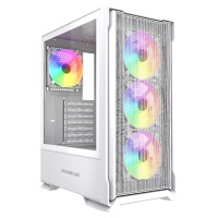 Компьютерный корпус Powercase Mistral AZ4W ARGB TG White (CMAZW-A4)