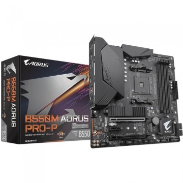 Материнская плата GIGABYTE B550M AORUS PRO-P