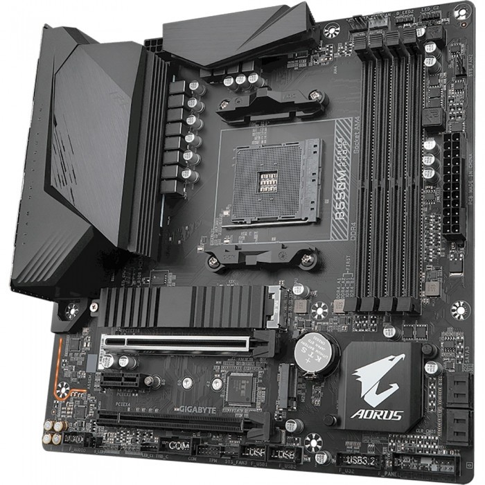 Материнская плата GIGABYTE B550M AORUS PRO-P