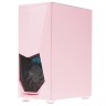 Компьютерный корпус 1STPLAYER DK-3 TG Pink (DK-3-PK-3G6)