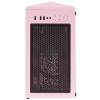 Компьютерный корпус 1STPLAYER DK-3 TG Pink (DK-3-PK-3G6)