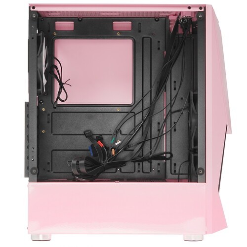 Компьютерный корпус 1STPLAYER DK-3 TG Pink (DK-3-PK-3G6)